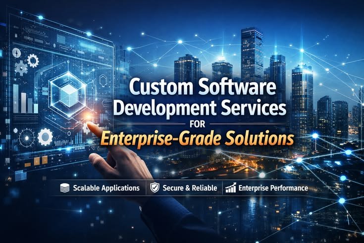 Custom software development solutions for business growth and automation