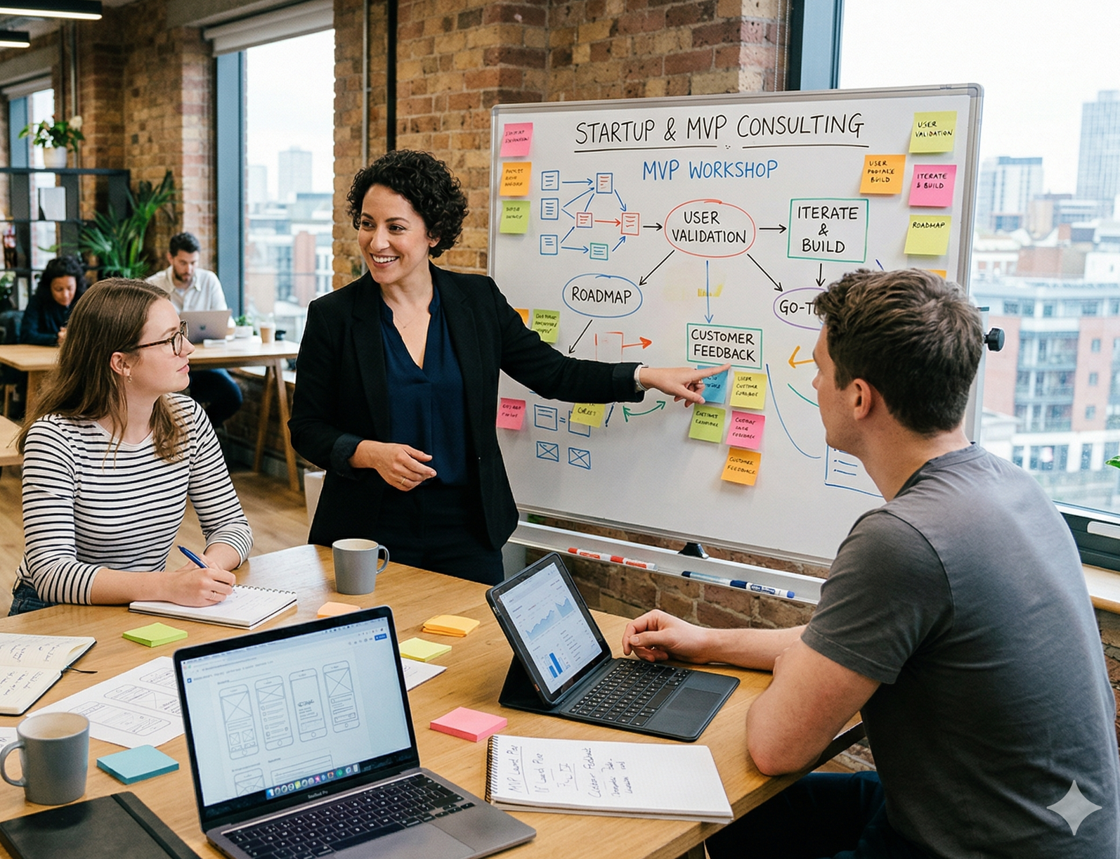 Startup consulting and MVP development strategy services